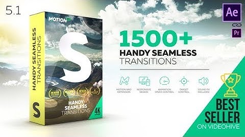 Transitions Videohive Handy Seamless V5 After Effects Templates