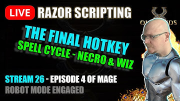 Perfected One Hotkey Necro Wizard Script PLUS Heals - Ultima Online Outlands Razor Scripts LIVE