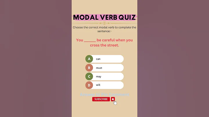 How to Use Modal Verbs Correctly in English | Must vs Can vs May vs Will | Advanced Grammar Quiz