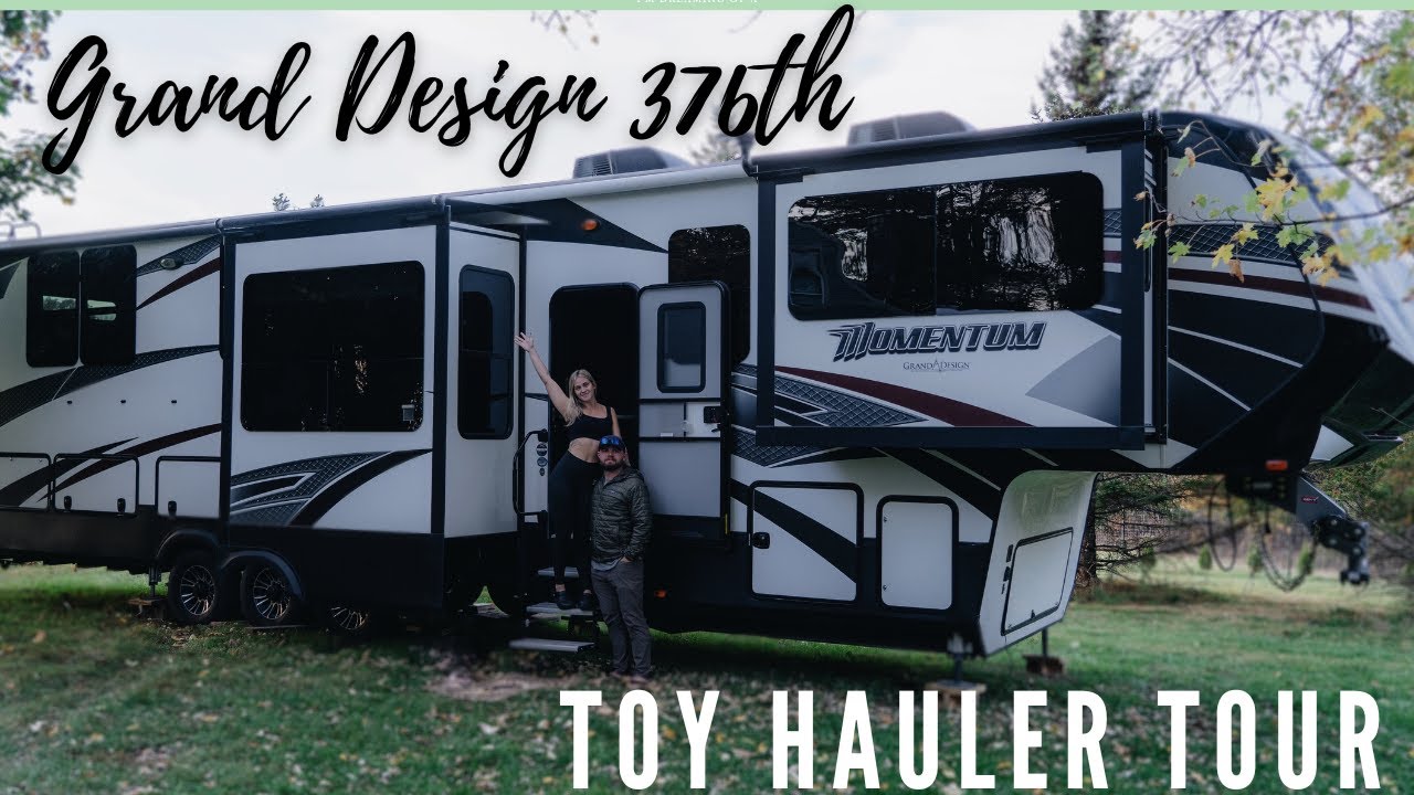 Grand Design Momentum Toy Hauler 376TH Full Time Rv YouTube