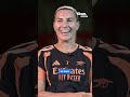 Steph Catley isn’t keen on a race with Arsenal teamate Caitlin Foord… 🤣 #BarclaysWSL #Arsenal