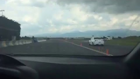 2014 focus st  bone stock vs cobalt SS( turbo) with downpipe and tune