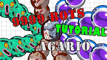 How to get 132 MASS BOTS For FREE//Tutorial//Agar.io HACK// PRIVATE SERVER!!