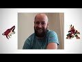 Coyotes Media Lounge with Derek Stepan
