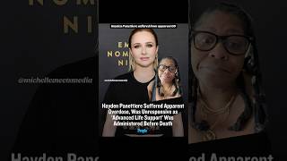 Actress Hayden Panettiere dead at 36 from suspected OD