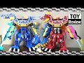 파워레인저 다이노포스 티라노킹 대 스피노킹 비교 Power Ranger Dino Charge by 키즈와이 kids why
