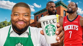 I Bet Starbucks That Lebron James Is Still Better Than Kevin Durant! If I Lose You Get Free Coffee