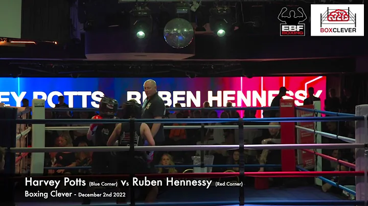 EBF Boxing    Harvey Potts v Ruben Hennessy