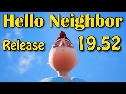 Видео: Быстрое полное прохождение релиза Hello Neighbor Release за 19.52