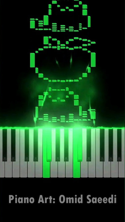 What does the Kitty Cat and Apple piano sound like? (Piano MIDI Art) 🎹🎶