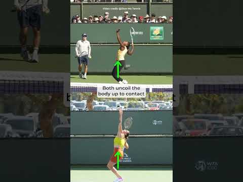 Gauff Vs Sabalenka Serve Comparison Who S Your Favorite 
