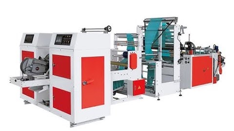 Máy làm túi nilon đựng rác dạng cuộn không lõi tự động