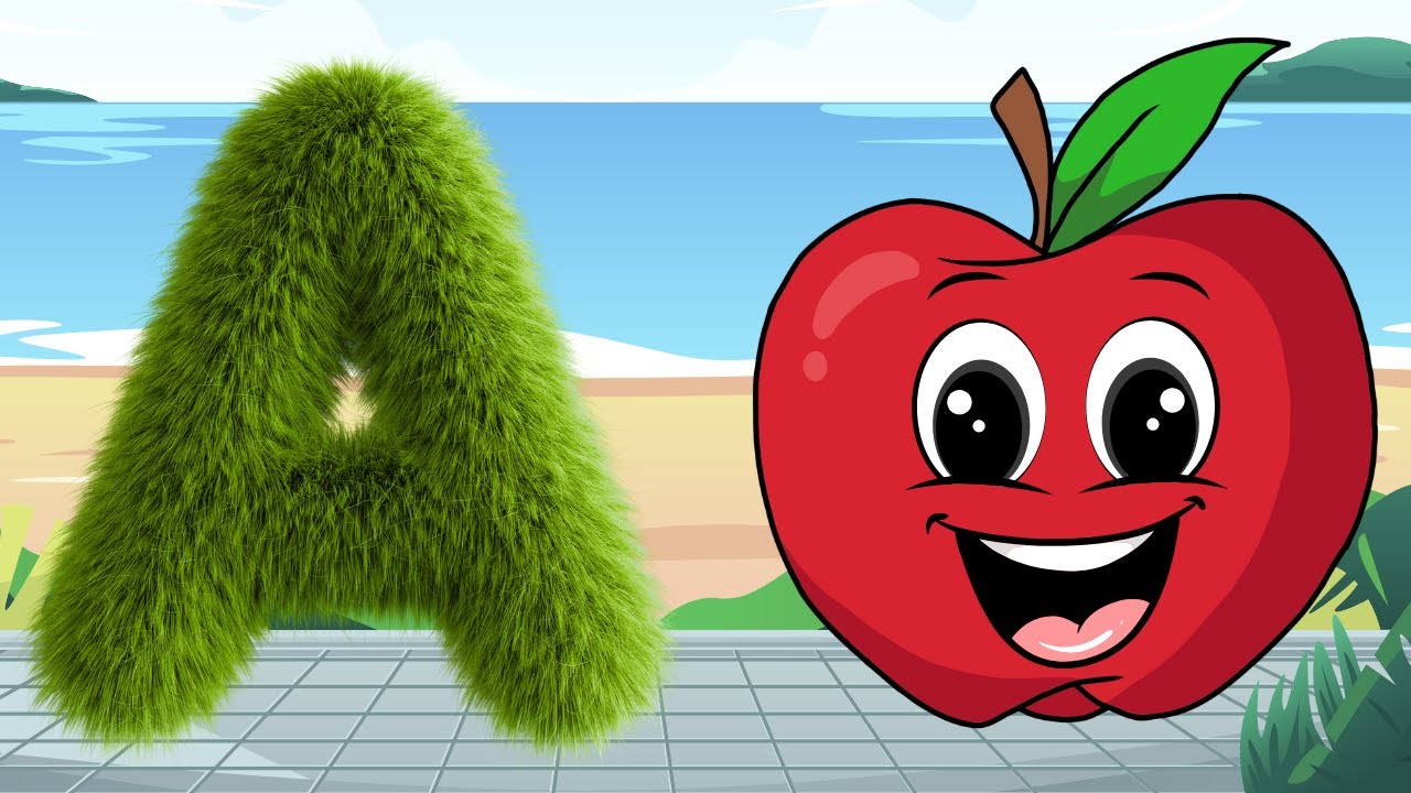 Песенка про букву «А» для малышей | Вдохновлено песней про алфавит от Gracies Corner | Детские ст...