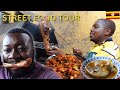Insane street food tour kampala  cow foot soup  grilled goat meat uganda