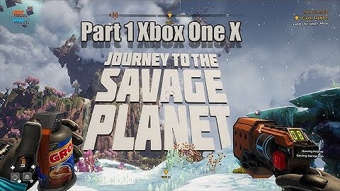 Journey to the Savage Planet Part 1 Xbox One X Cragclaw Boss Fight