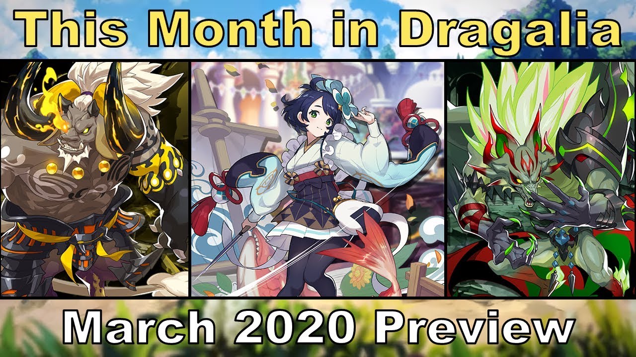 This Month in Dragalia Lost - March 2020