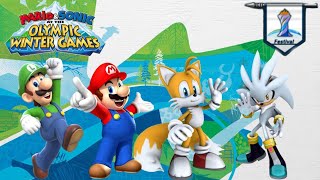Mario & Sonic at the Olympic Winter Games Festival Mode Team #20 (Team Luigi)