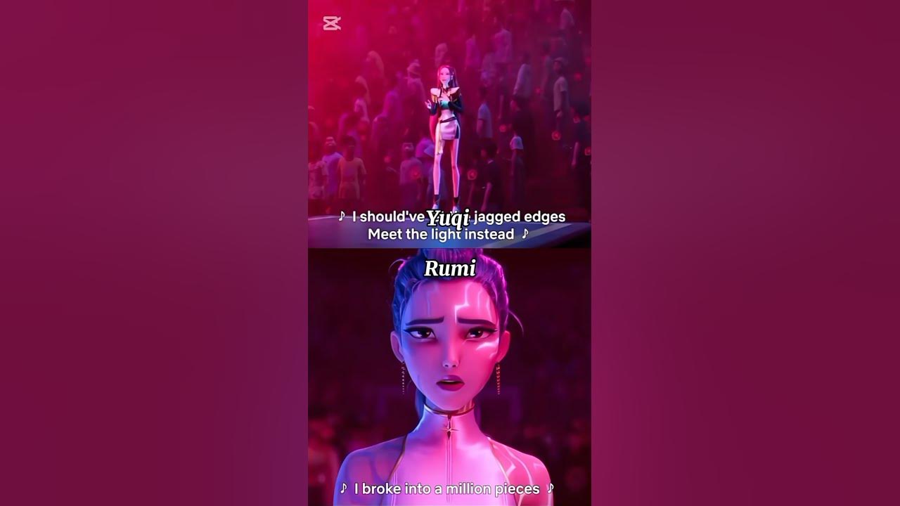 Yuqi and Rumi What it sounds like #huntrix #kpop #idle