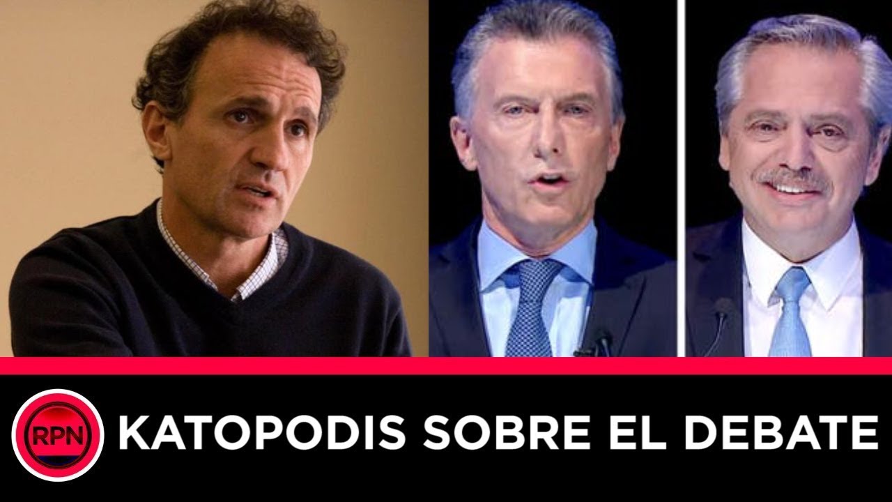 Katopodis sobre el debate presidencial: 
