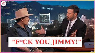 Johnny Depp Kicked Off Jimmy Kimmel's Show After Heated Clash