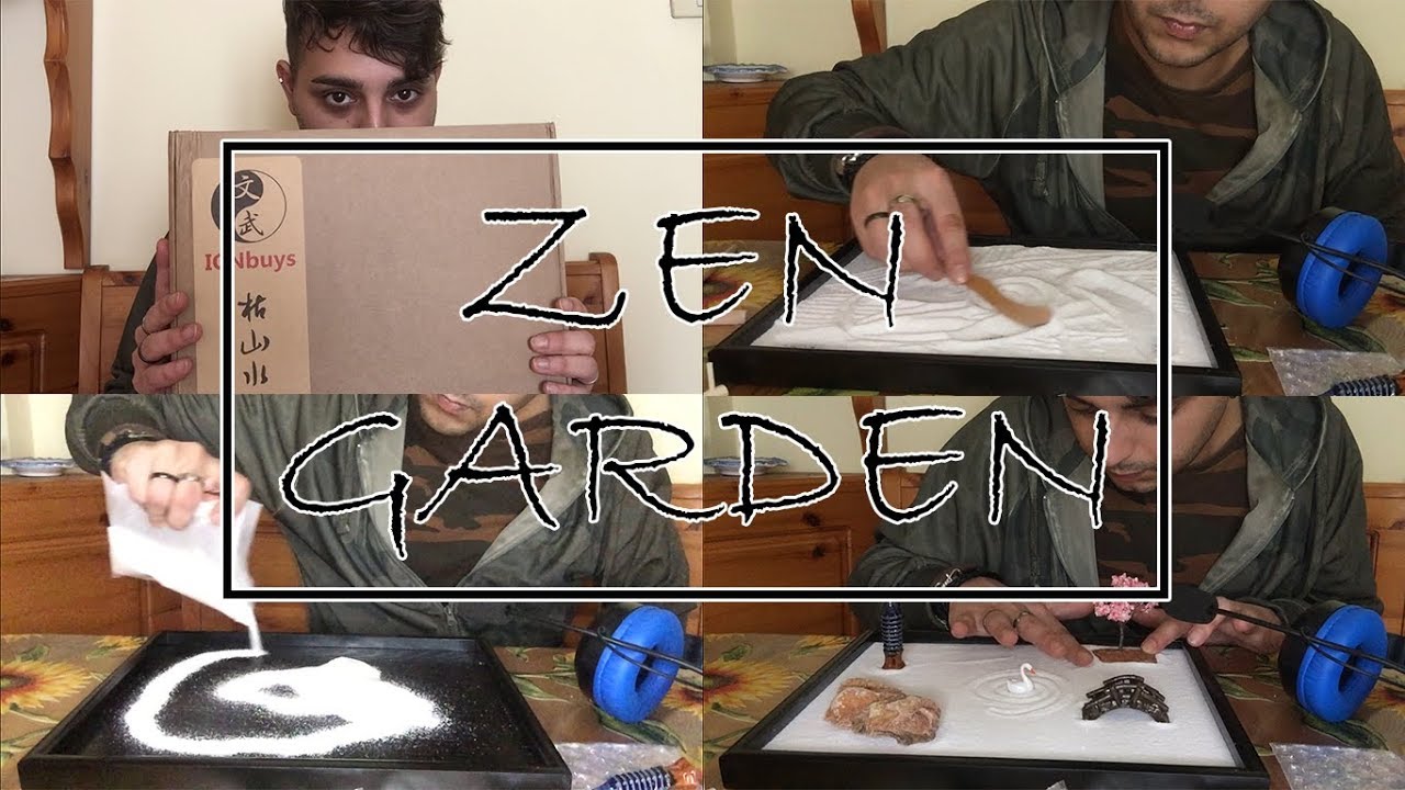 ★ASMR Italiano★RELAXING ZEN GARDEN UNBOXING ft. ICNbuys★