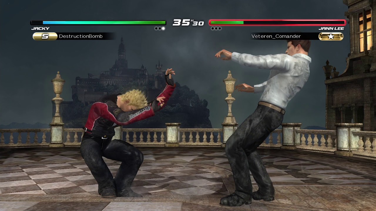 Dead or Alive 5 Last Round - Jacky (DestructionBomb) vs Jann Lee