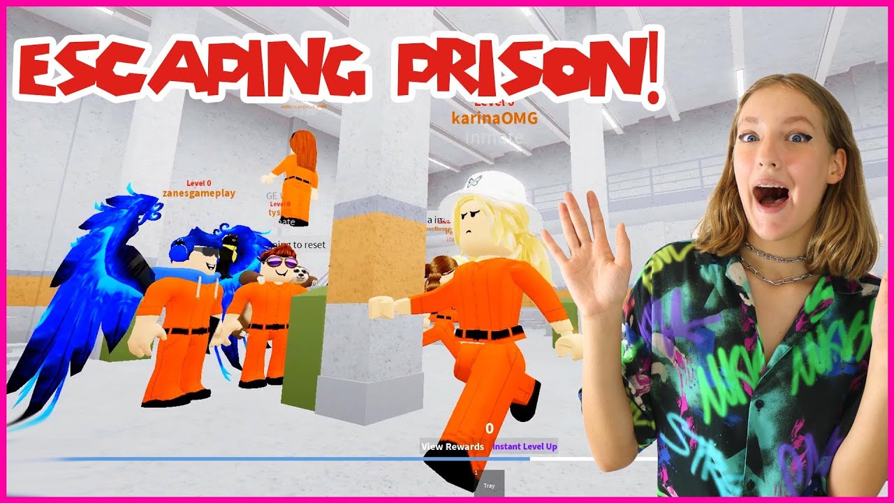 Trying To Escape Maximum Security Prison Youtube - sis vs bro roblox escape prison obby