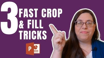 3 Fast PowerPoint Picture Crop & Fill Tricks (2022)