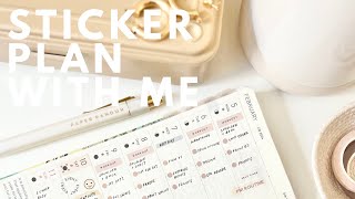 PLAN WITH ME | HOBONICHI WEEKS | STICKERS ONLY
