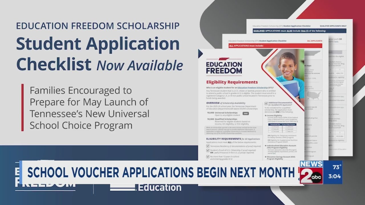 TN school voucher applications begin in May