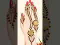 Easy and simple mehndi design #mehndi #henna #shortvideo #viralvideo #mehndidesign