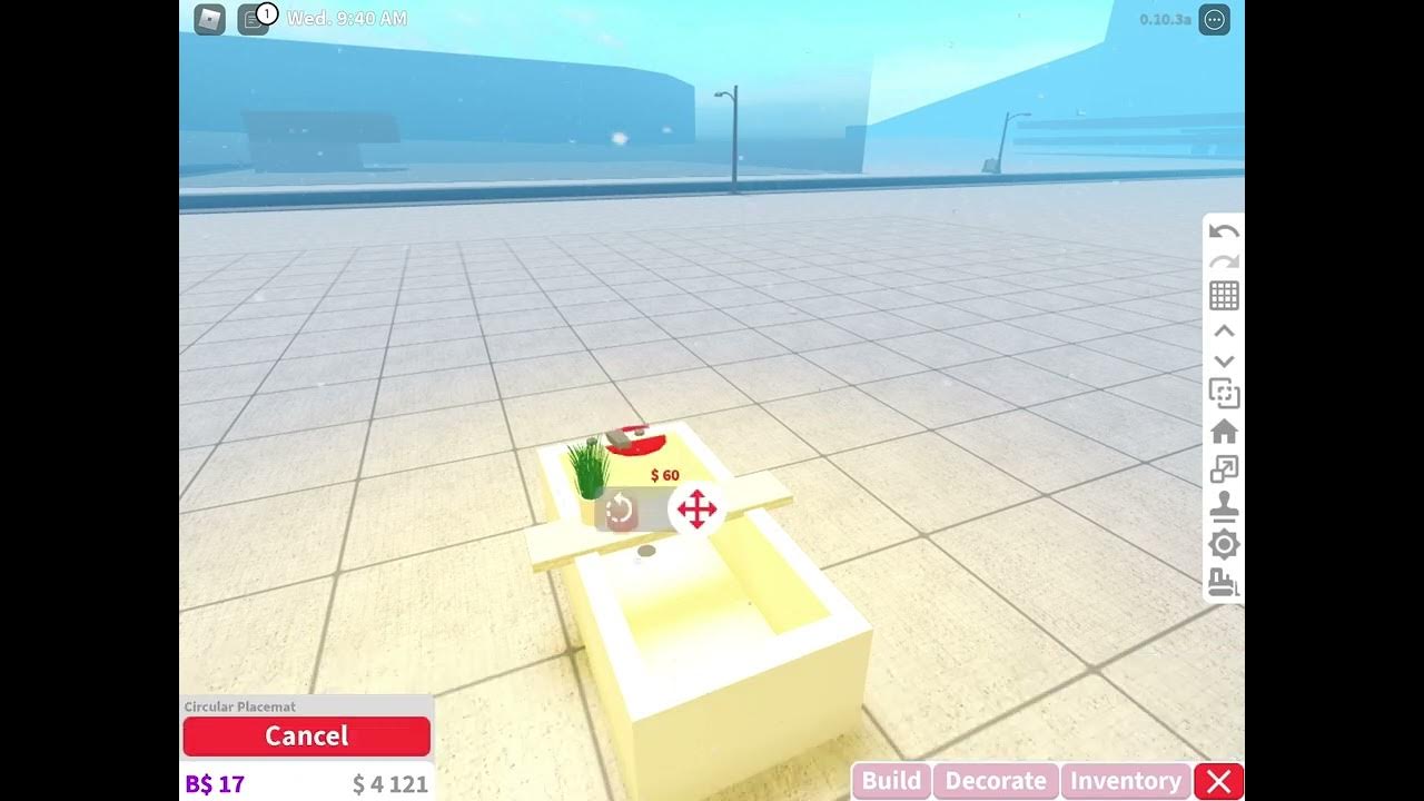 How to make a bath tray in bloxburg YouTube