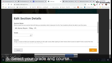 Create a Code.org class using Clever