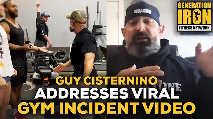 Guy Cisternino Addresses Viral Gym Incident Video ...