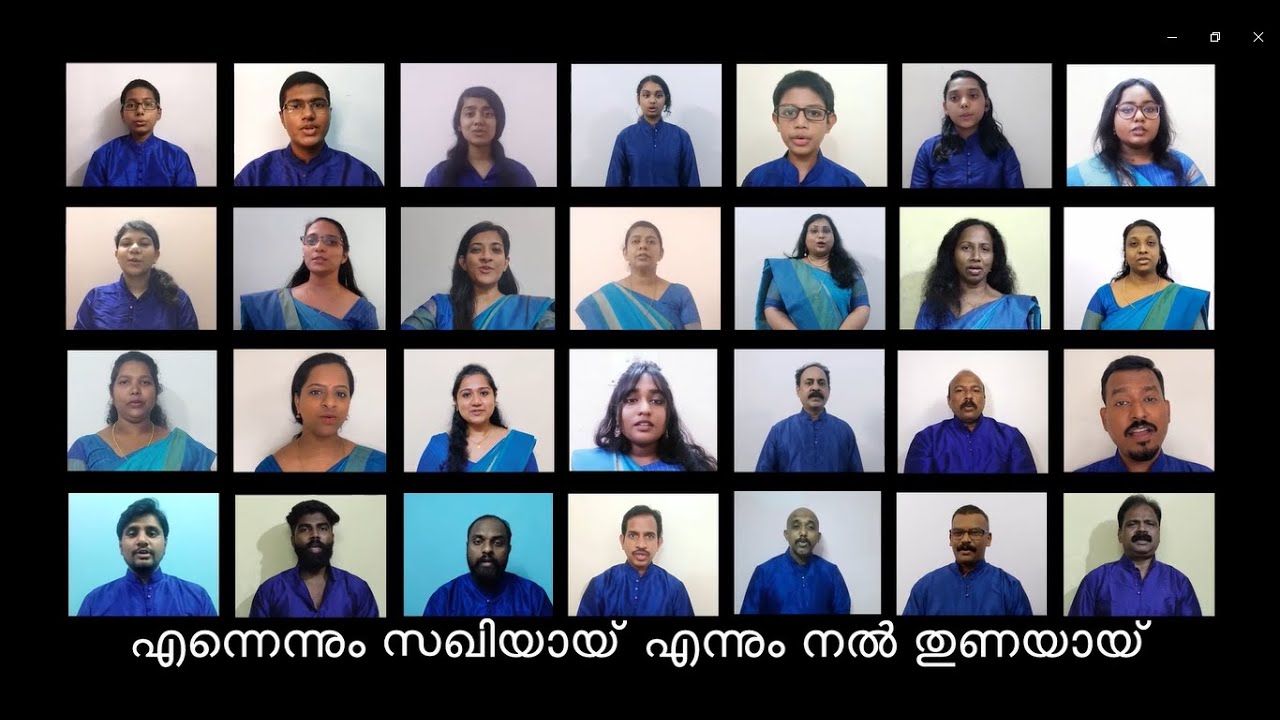 Ennennum Sakhiyai | Delhi Malayalam Congregation Choir |Christian Malayalam Song