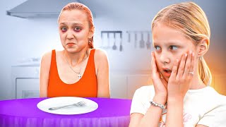 НЕ ЕМ 7 ДНЕЙ! Леона отказалась от вкусняшек на неделю! Амелька в Шоке!