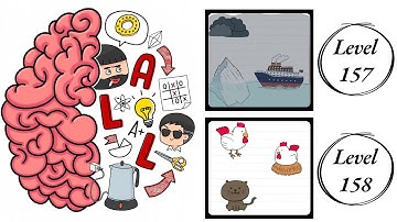 Brain Test All Star : Level 157 , 158 – How to Solve? (Walkthrough