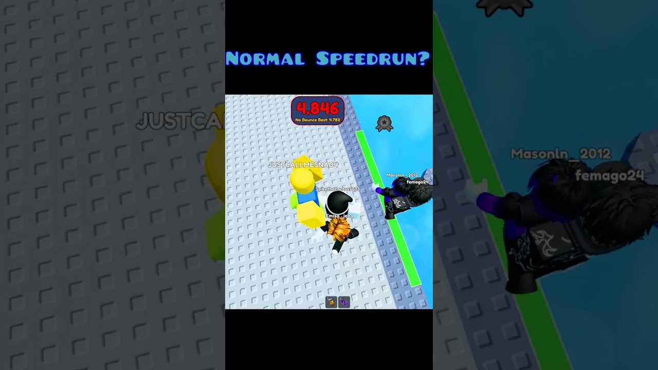 ⚡Fast Mini Obby 11 Speedrun⚡ 