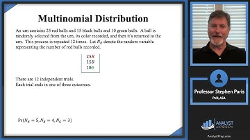 Multinomial and Hypergeometric Distributions (SOA Exam P – Univariate Random Variables)