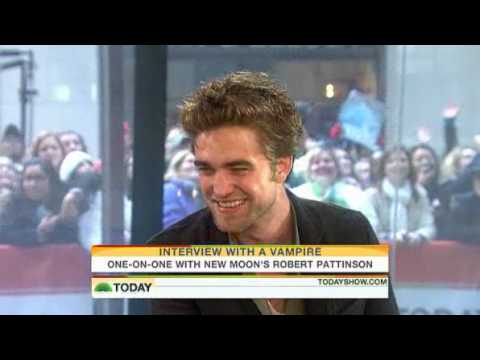 Robert Pattinson On The Today Show (11-19-09)