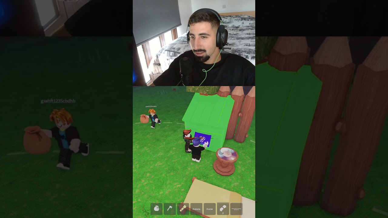 trolling in 99 nights in the forest #roblox #robloxfunny #99nightintheforest #funny #robloxjokes