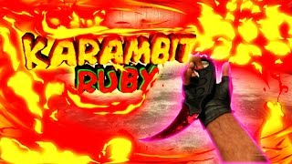 CS:Source: Karambit ★Ruby   New Hands★
