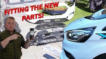 STOLEN TRANSIT CUSTOM REBUILD PT2 some parts don’t fit! 🤯