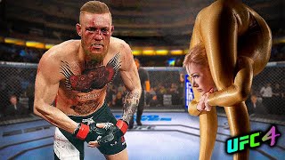 Conor McGregor vs. Julia Gunthel | Zlata (EA sports UFC 4)