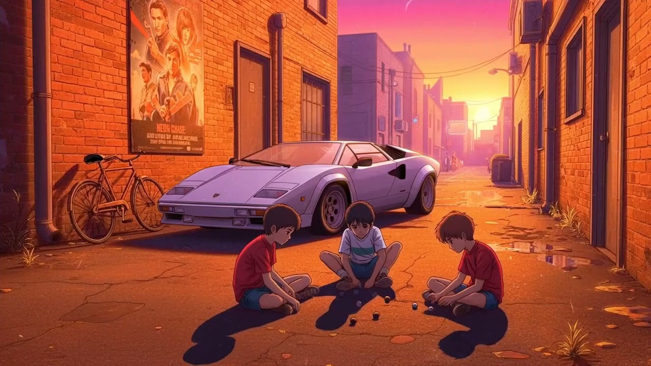 Lost Memories — Full Synthwave Album (Retro Anime & Nostalgic Childhood Aesthetic)