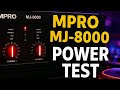 🔥 MJ-8000 DJ Amplifier Test – Kya Ye Power Monster Hai ?