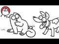 Simon's Cat plays fetch