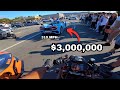 Crashing Monterey Hypercar Meet with Rare Hyperbikes!