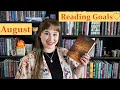 August Reading Goals! + mini haul ♡ (2021)