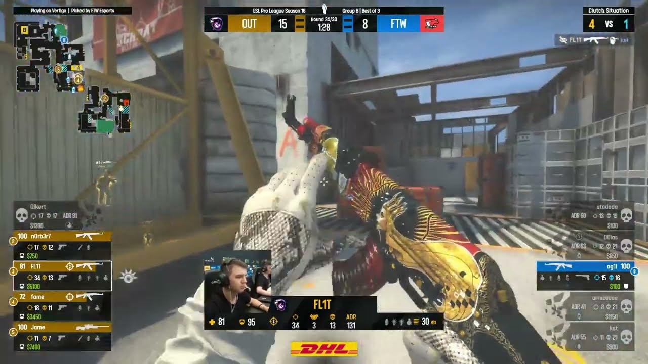 ЧТО ТВОРИТ FLIT НА EPL S16 ? MVP ТУРНИРА??